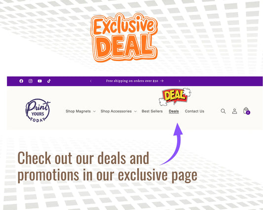 exclusive limited stock custom photo fridge magnet deals and promotions