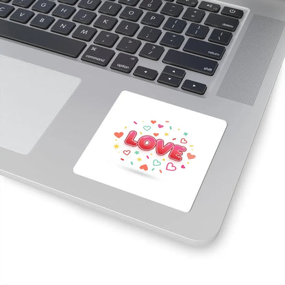 Love Sticker | Galentine’s Friendship decal, Pink Red Heart Bestie - Print Yours Today