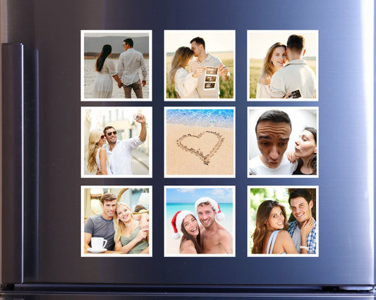 Custom Flexible Photo Magnets – Multiple sizes, Personalize Anything!