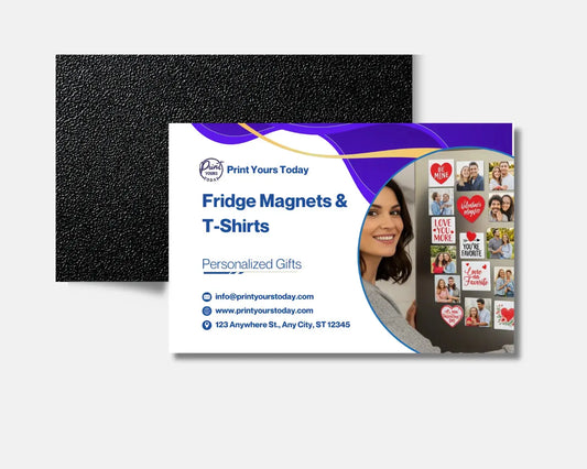 Business Magnetic Cards | Custom Fridge Magnet Business Card Printing  Print Yours Today 