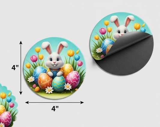 Large Circle Magnets - Round Photo Magnets