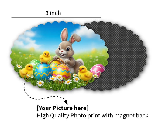 Scalloped Oval Shaped Magnets