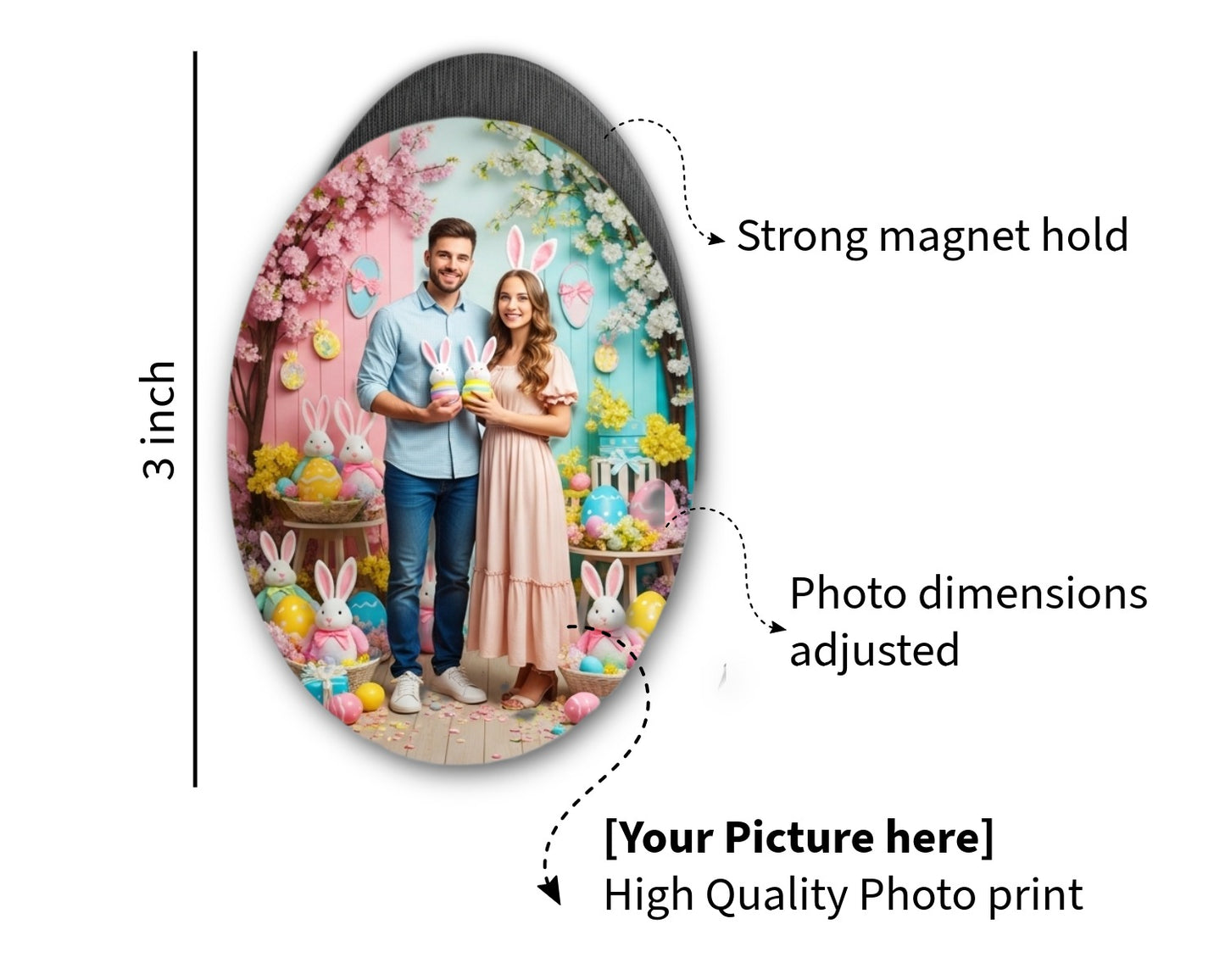 Oval Shaped Magnets
