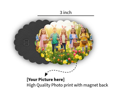 Scalloped Oval Shaped Magnets