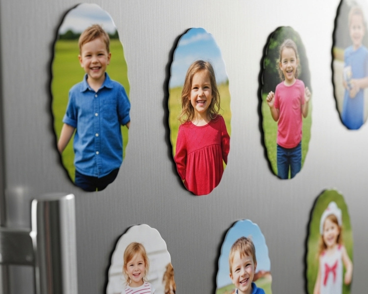 Scalloped Oval Shaped Magnets