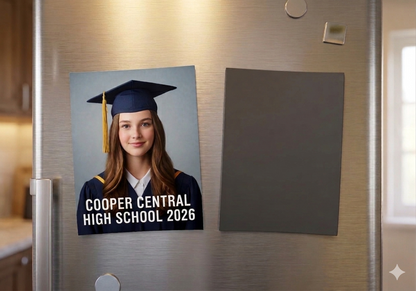 Graduation Invitation Magnets - Rectangle  (3 *2.5 ) Inch Magnet