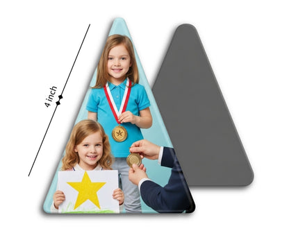 Triangular Magnets - Printed Photo Magnets