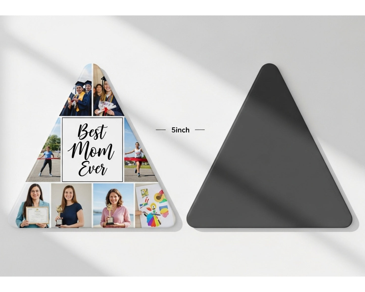 Triangular Magnets - Printed Photo Magnets