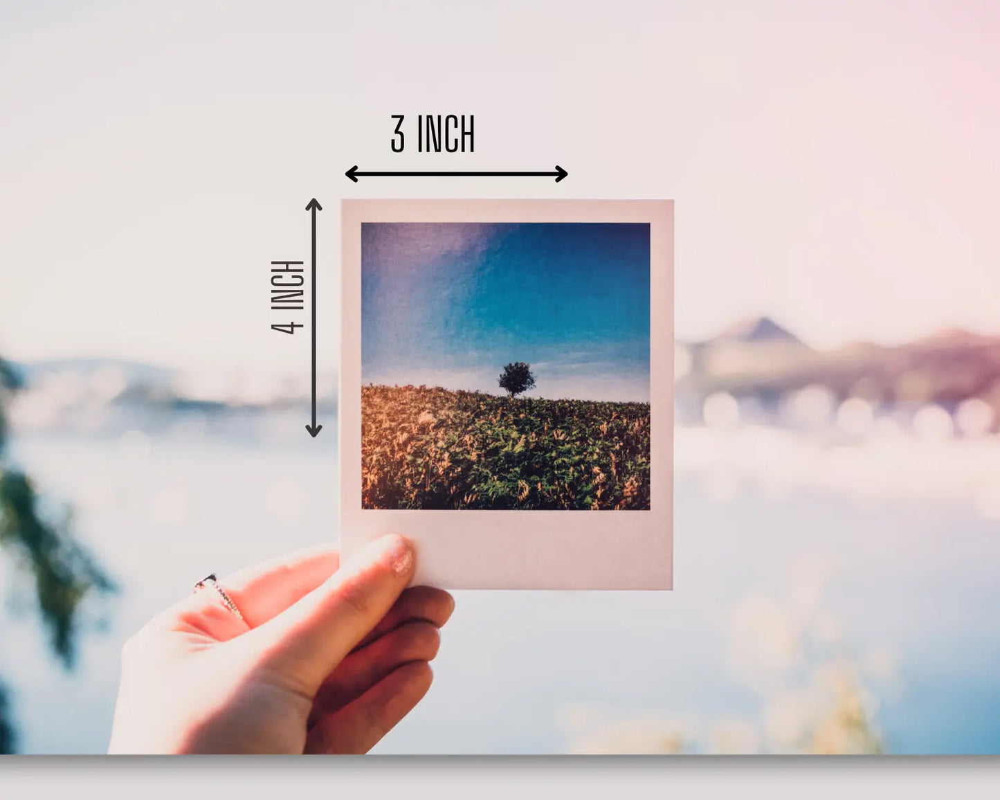 Retro Personalized  Photo Prints – Custom Square Photos for Albums, Wedding Gifts & Home Decor - Print Yours Today