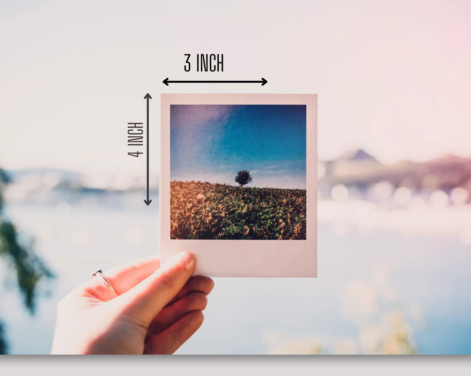 Retro Personalized  Photo Prints – Custom Square Photos for Albums, Wedding Gifts & Home Decor - Print Yours Today