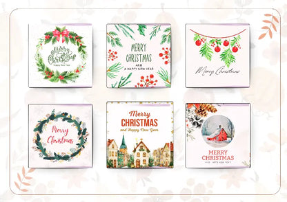 Upload your holiday photo for custom Christmas magnet keepsake