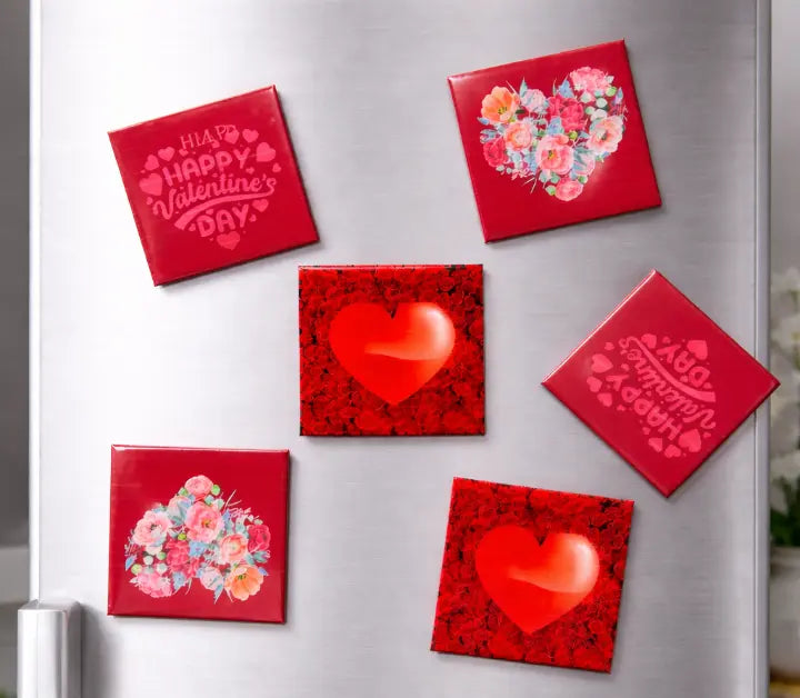 Valentine’s Day Fridge Magnets – Romantic Photo Keepsakes & Love-Themed Gifts - Print Yours Today