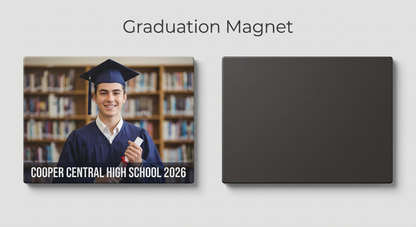 Graduation Invitation Magnets - Rectangle  (3 *2.5 ) Inch Magnet