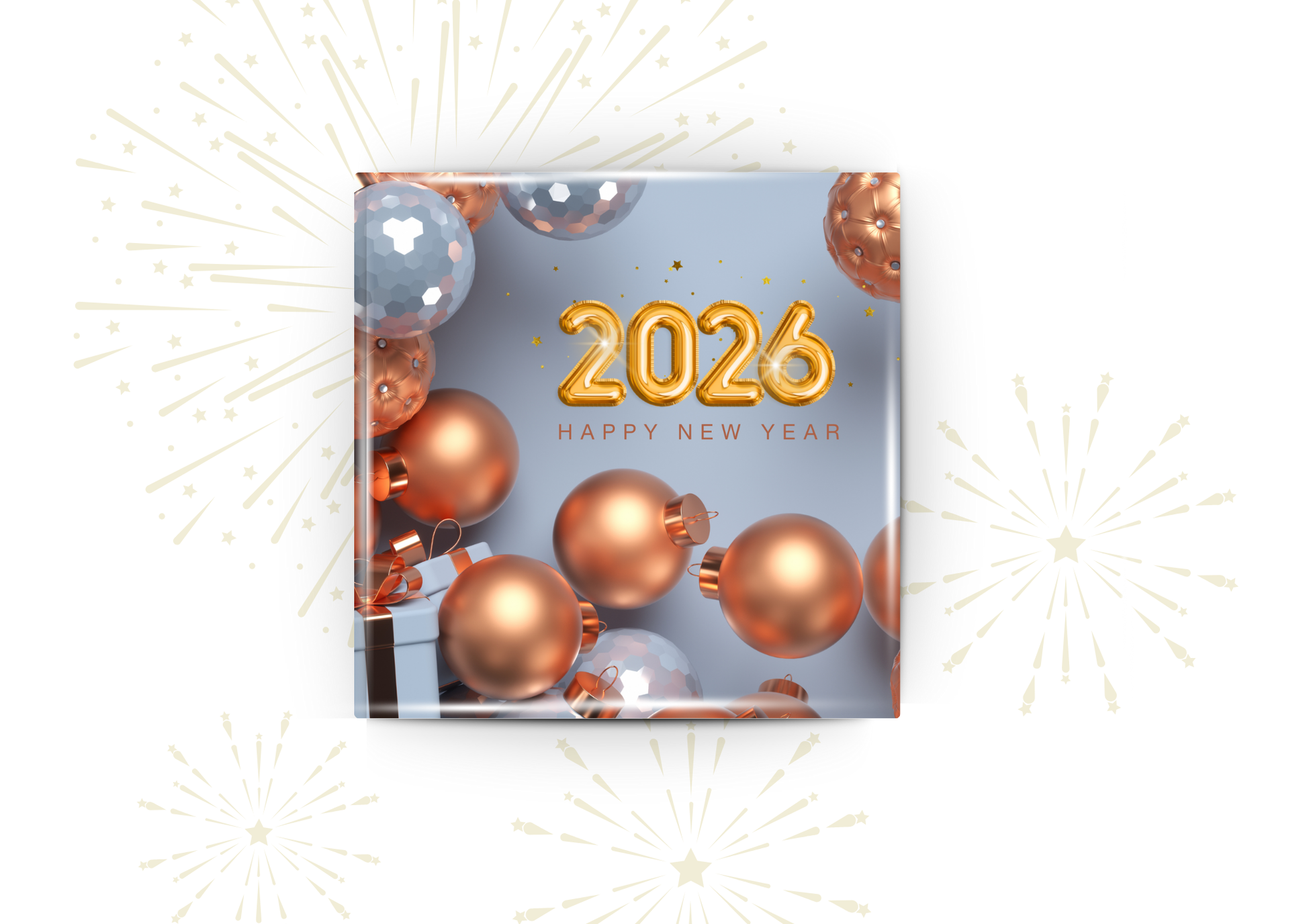 close-up of high-resolution print on custom fridge magnet