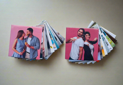 Color Pop Custom 2.5” × 2.5” Photo Fridge Magnet – Your Favorite Background and Stylish!