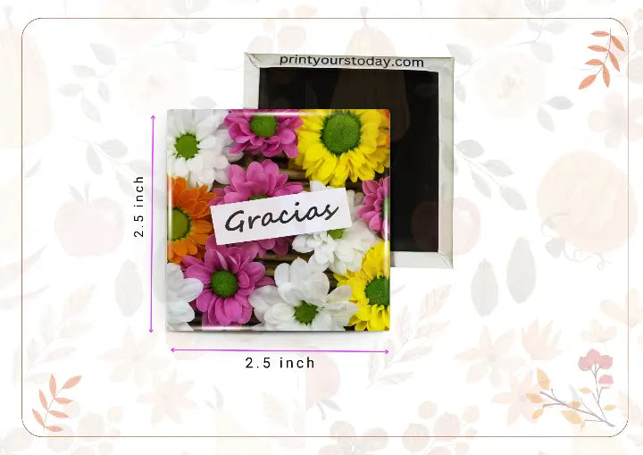 thanks giving wishes custom photo magnet