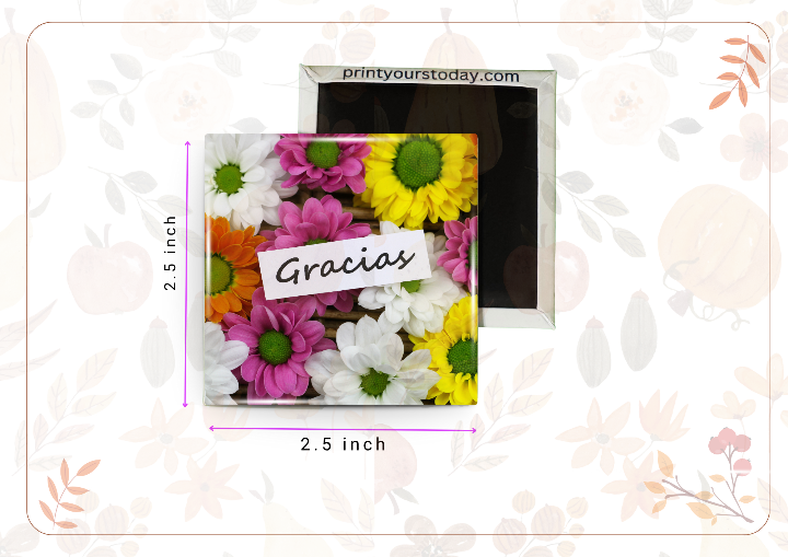 thanks giving wishes custom photo magnet